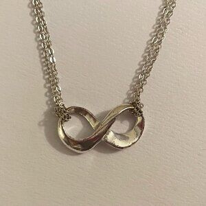 Infinity Double Chain Necklace